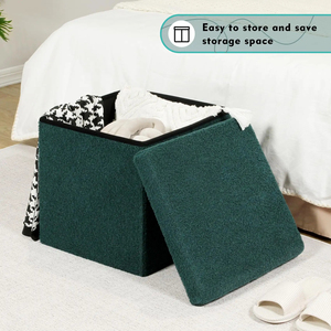 Bailey BB otomanos Banco cama bolsa de almacenamiento <span class=keywords><strong>Empire</strong></span> silla PUF salón con taburete - Product Image 2