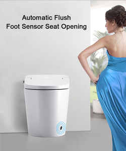 Giá Rẻ Hiện Đại Màu Trắng Nhà Tắm Gốm Một Mảnh Commode Thông Minh Nhà Vệ Sinh Bát Điện Thông Minh Nhà Vệ Sinh Với Bidet - Product Image 6