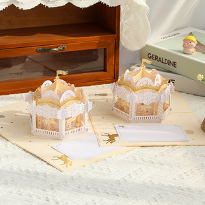 Cartes de vœux d'anniversaire avec vernis brillant, style <span class=keywords><strong>cheval</strong></span> à <span class=keywords><strong>bascule</strong></span>, petites cartes faites à la main, écrites à la main, vente en gros, cartes de fêtes - Product Image 4