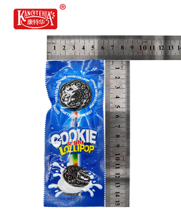 Bonbons durs à la saveur de biscuits légers et fruités, sucettes en bâtonnets, boîte multicolores, goût sucré, sucettes à la saveur de biscuits légers - Product Image 2