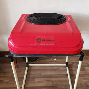 Camper Tractor cabina techo estacionamiento aire acondicionado AC 24V camión aire acondicionado 12V para caravana - Product Image 5