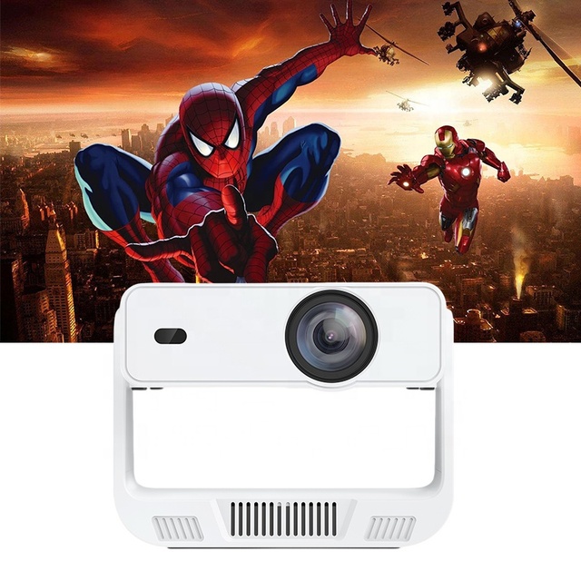 Kingsway Projector C880 200 ANSI Lumen MINI 4K Projector KS4 LCD Display Home Theater Electrical Focus Type-C Android Projector