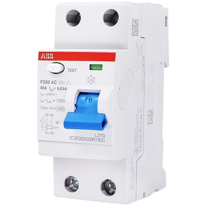 ABBS F200 Elektromagnetischer <span class=keywords><strong>FI</strong></span>-Schutzschalter 2P 100A F202 Typ-AC Typ-A DIN-Schiene Fehlerstromschutz - Product Image 2