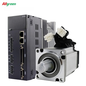 มอเตอร์เซอร์โว AC Allgreen A6 220V 1.6/2.5/3.3A 3000rpm 200/400/600W พร้อมไดรเวอร์ควบคุม 0.637/1.27/1.91N.m ชุดไดรเวอร์มอเตอร์เซอร์โว AC Ki - Product Image 1