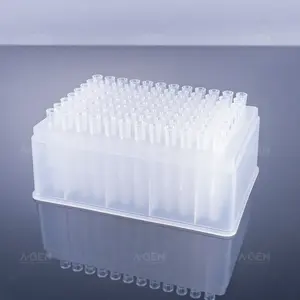 Vente en gros, embouts de pipette Backman 50ul transparents en PP, embouts de pipette robotisés avec filtre