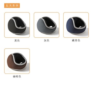 MHK Promotion Hiver Cache-oreilles et cache-nuque en polaire pliables, épais et chauds pour hommes et femmes, pour l'extérieur - Product Image 5