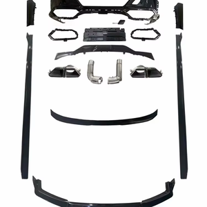 Kit de Carrocería BLACK WARRIOR para BMW Serie 7 G70 2023, Actualización de 740li a M760, Incluye Alerón Delantero, Difusor Trasero y Puntas de Alerón - Product Image 1