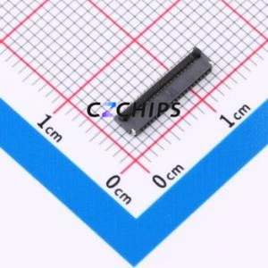 CAX-AFC42-20XMB-H1.0 FFC/FPC Connector SMD,P=0.5mm,Connector Flip Cover Type Double Side Contact / Top Bottom Contact 20P 0.5mm - Product Image 1