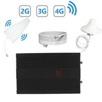 Amplificateur de signal de téléphone mobile tri-bande personnalisé haute puissance 30 dBm 900 1800 2100 Répéteur de signal