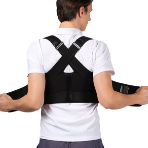 Men Women Hunchback <b>Upper</b> Spine <b>Support</b> Medical Orthopedic <b>Back</b> Brace Breathable Adjustable Posture Corrector <b>Back</b> Pain Relief - Product Image 1