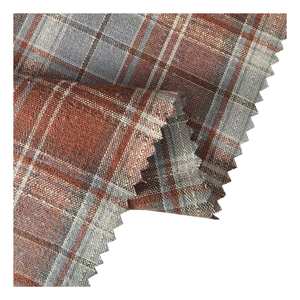 Tissu écossais gingham 100 % coton de haute qualité, teint en fil, pour chemises, pantalons, robes et sacs - Product Image 1