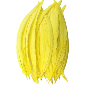 Rose, bleu, rouge, <span class=keywords><strong>noir</strong></span>, jaune, blanc, violet couleur <span class=keywords><strong>plume</strong></span> de queue de coq naturel bon marché - Product Image 5