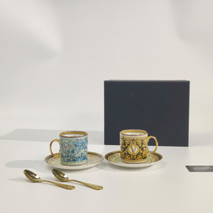Design Ceramic Coffee Mug With Floral Pattern Exquisite Afternoon <b>Tea</b> <b>Set</b> Retro Latte Cup for Coffee - Product Image 1