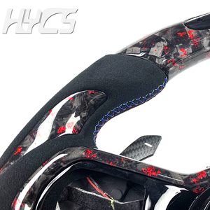 Volante Personalizado de Fibra de Carbono con LED y Cuero para BMW G05 G20 G30 X1 X3 X4 X5 X6 <span class=keywords><strong>F91</strong></span> F92 F49 F25 F15 F16 F85 M2 M3 M4 - Product Image 4