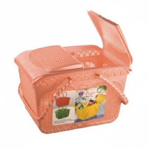 Elegante cesta de picnic de plástico - Product Image 3