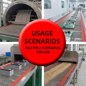 Bande transporteuse en maille PTFE antiadhésive, résistante aux hautes températures et à haute résistance, avec service de découpe - Product Image 2