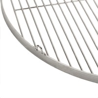 Grille pivotante au charbon de bois Grille trépied Grille à chaîne suspendue réglable en hauteur pour barbecue de jardin extérieur