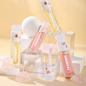 Envase de Brillo Labial y Rubor Líquido con Logotipo Personalizado, Envase de Rubor Líquido en Forma de Corazón de 7 ml, Envase de Rubor Cremoso para Maquillaje - Product Image 1