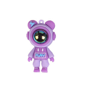 Cartoon Astronaut <b>Plastic</b> Car Air Vent Clip Fragrance Tablets Interior Decoration Freshener Aromatherapy No Electricity Odor - Product Image 5