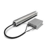 Moteur à tambour avec entraînement à fréquence variable pour convoyeurs inclinés