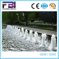 Fuente de Agua Programable para Exteriores con Luces LED de Colores de 9W, Fuentes de Agua con Espuma Iluminada