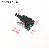 Nouvelles raccords rapides de conduite de carburant 6Y2-24305 5/16 8MM pour moteur hors-bord Yamaha 2/4 temps, pièce de rechange pour bateau