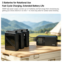 Chargeur intelligent haute vitesse 3 voies LKTOP 300W TB50 à 4 ports pour DJ, charge 3 appareils en 70 minutes et affichage LCD numérique