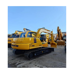 La haute performance a employé l'excavatrice de PC60-7 de KOMATSU à Shanghai PC70-8 PC60-8 PC60-7 PC56 PC55MR à vendre - Product Image 1