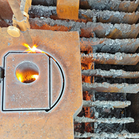 Service de découpe laser de précision sur mesure, pièces en alliage d'aluminium, acier galvanisé, finition, formage, anodisation, découpe laser et à la flamme