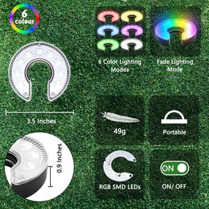 KINGTOP-<span class=keywords><strong>Mini</strong></span> Flagstick RVB en nylon pour <span class=keywords><strong>golf</strong></span> de nuit, pratique, putting green - Product Image 2