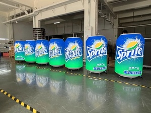 Pantalla LED Personalizable para Interiores con Forma Irregular para Latas de Bebidas, P1.86 a Todo Color, IP65, Publicidad para Tiendas Minoristas - Product Image 1