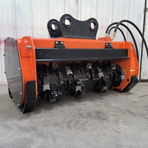 Precio al por mayor Skid Steer Accesorios Mini Excavadoras Cargador Mulcher Forestal Excavadora Mulchers Brush Eater - Product Image 2