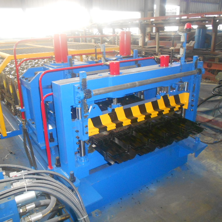 Corrugated Metal Sheet Aluminum Glazed Tile Roof Making Roll Forming MachineMachine for Sale