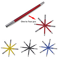 Baguettes d'illusion colorées de haute qualité baguette d'illusion intelligente professionnelle tour de magie en plastique noir accessoires de canne magique jouet