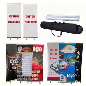 Nuevo Banner Enrollable Publicitario Portátil con Marco de Aluminio Ligero y Duradero, Personalizado, para Exteriores, en Oferta - Product Image 1
