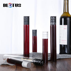 AIHPO9 vente en gros, bouteille de <span class=keywords><strong>whisky</strong></span> en <span class=keywords><strong>verre</strong></span> de 50ml, liqueur de parfum à fond plat personnalisé, Tubes à essai de 100ml, <span class=keywords><strong>Tube</strong></span> à vin avec couvercle à vis - Product Image 1