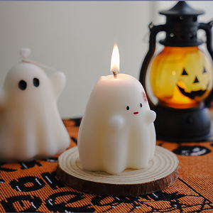 <span class=keywords><strong>E220</strong></span> Spooky & Unique Decor Mini Tamaño Halloween Velas creativas en forma de fantasma - Product Image 6