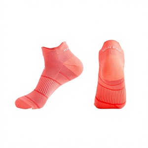 5 Packs Men's <b>Running</b> Ankle <b>Socks</b>-Anti-slip Breathable Knitted Mesh Summer Athletic <b>Socks</b> for Men - Product Image 3