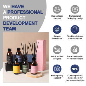 Difusor de Aromas Ecológico al por Mayor en Botella de Vidrio Ámbar OME, Ambientador por el Fabricante de Productos de Fragancia <span class=keywords><strong>para</strong></span> el Hogar - Product Image 3