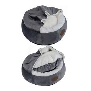 Оптовая продажа, теплая кровать для кошек и собак со съемной подушкой, кровать для домашних животных, моющаяся - Product Image 2