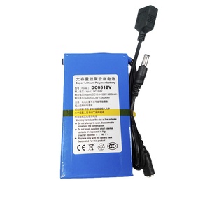 Pack de batterie Li-ion, rechargeable 5V, 12V, 6800mah, avec sortie usb/DC, pour caméra CCTV, bandes LED - Product Image 1