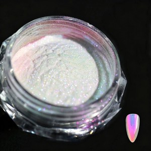 Poudre de pigment holographique effet caméléon, pigment inorganique de qualité cosmétique pour le maquillage et l'artisanat - Product Image 1