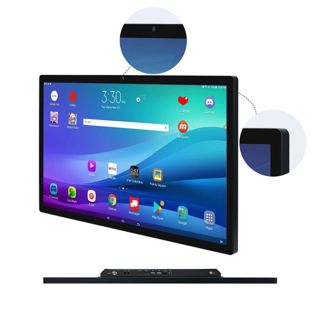IRXSEE 27'' 27inch Android OS 1920x1080p Capacitive Touch Monitor with 2MP Camera USB Interface for Business Use