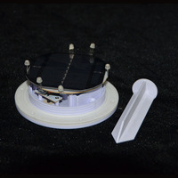 Lampes de télécommande PE rotatif Rechargeable unité d'ampoule pour meubles LED remplacement de meubles