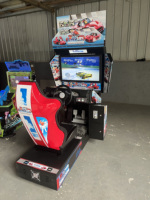 Machine de jeu vidéo de course automobile 32 Outrun à monnayeur pour divertissement intérieur, simulateur d'arcade de conduite, à vendre