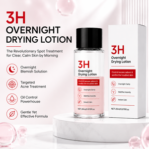 Loción Secante Nocturna 3H para el Cuidado de Granos y Imperfecciones 20ml con 25% de Calamina, Ácido Salicílico y Aceite de Árbol de Té, Solución Vegana para Manchas - Product Image 2