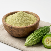 Poudre de melon amer de qualité supérieure - Poudre de courge amère 100 % pure et naturelle pour le soutien de la glycémie