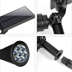 ไฟสปอร์ตไลท์โซลาร์เซลล์ Aibo 3W สำหรับภายนอกอาคาร ไฟสวนกันน้ำ ไฟ LED ตกแต่งภูมิทัศน์ สำหรับตกแต่งสวนและทางเดิน - Product Image 1