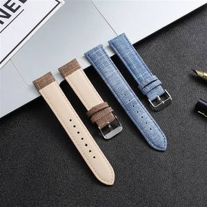 Mode rose bleu nouveau Sport Nylon tissu respirant <span class=keywords><strong>bracelet</strong></span> de <span class=keywords><strong>montre</strong></span> pour Samsung Galaxy Watch <span class=keywords><strong>Bracelet</strong></span> de remplacement - Product Image 6