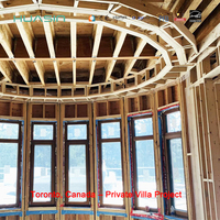 Ventanas y Puertas de Madera Revestidas de Aluminio Huasin Personalizadas de Primera Calidad con Apertura Interior, Eficiencia Energética y Herrajes Europeos